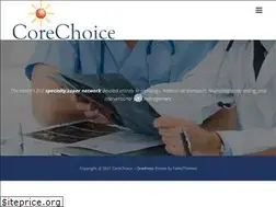 Sites similar to corechoice.net
