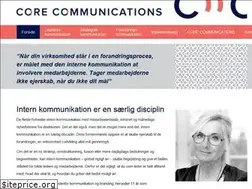 Sites similar to corecommunications.dk