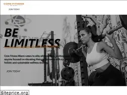 Sites similar to corefitnessmiami.com