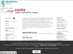 Sites similar to corela.revues.org