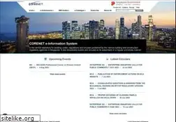 Sites similar to corenet.gov.sg