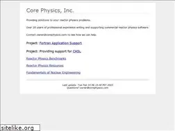 Sites similar to corephysics.com