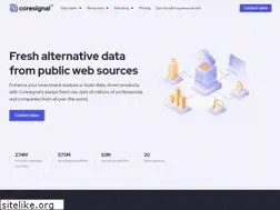 Sites similar to coresignal.com