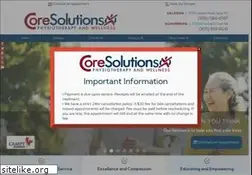 Sites similar to coresolutionsphysiotherapy.com