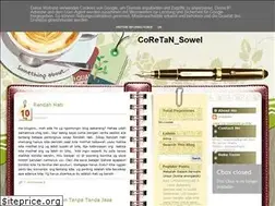 Sites similar to coretansowel.blogspot.com