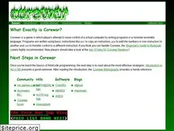 Sites similar to corewar.atspace.com