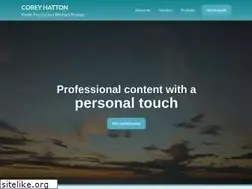Sites similar to coreyhatton.au
