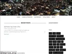 Sites similar to coreyswrite.com