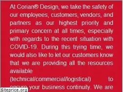 Sites similar to corian.com