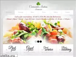 Sites similar to corianderindian.com.au