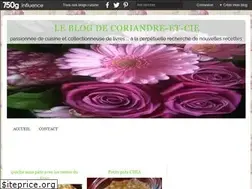 Sites similar to coriandre-et-cie.over-blog.com