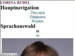 Sites similar to corina-rudel.de