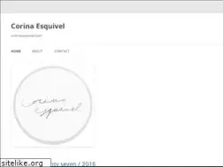 Sites similar to corinaesquivel.com