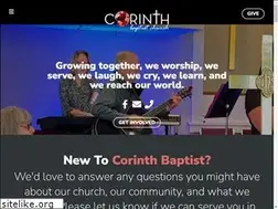 Sites similar to corinthbaptist.com