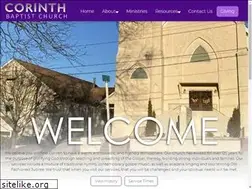 Sites similar to corinthbaptistunion.org