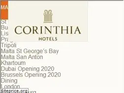 Sites similar to corinthia.com