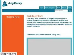 Sites similar to corkferries.co.uk