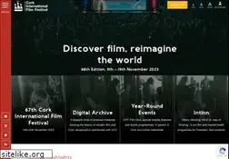 Sites similar to corkfilmfest.org