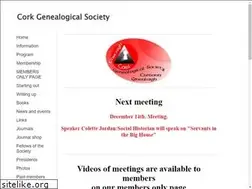 Sites similar to corkgenealogicalsociety.com