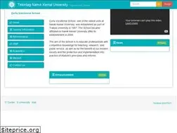 Sites similar to corlumyo-en.nku.edu.tr