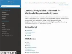 Sites similar to cornac.readthedocs.io