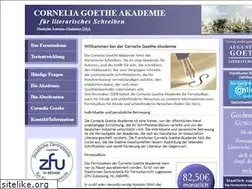 Sites similar to cornelia-goethe-akademie.de