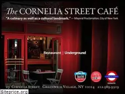 Sites similar to corneliastreetcafe.com