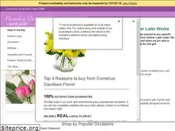 Sites similar to corneliusdavidsonfloral.com