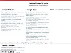 Sites similar to cornellnewswatch.com