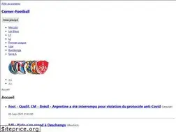 Sites similar to corner-football.fr