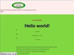 Sites similar to cornermarketcatering.com