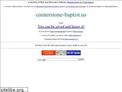 Sites similar to cornerstone-baptist.us