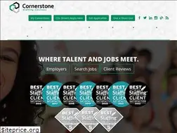 Sites similar to cornerstone-staffing.com
