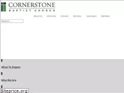 Sites similar to cornerstonebaptist.info