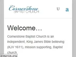Sites similar to cornerstonebaptistchurch.com.au