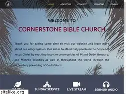 Sites similar to cornerstonebiblechurch.com
