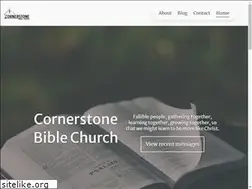 Sites similar to cornerstonebiblefortann.com