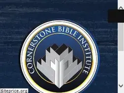 Sites similar to cornerstonebibleinstitute.org