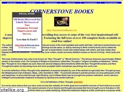 Sites similar to cornerstonebooks.net