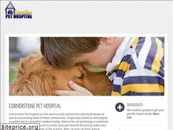 Sites similar to cornerstonepethospital.com