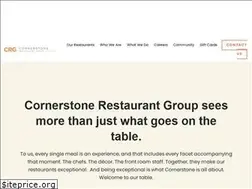 Sites similar to cornerstonerestaurants.com
