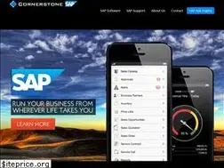 Sites similar to cornerstonesap.com