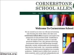 Sites similar to cornerstoneschoolallen.com