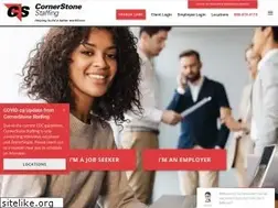 Sites similar to cornerstonestaffing.com