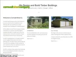 Sites similar to cornwall-shed-company.co.uk