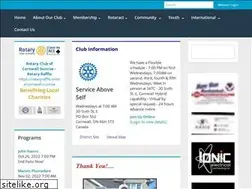 Sites similar to cornwallsunriserotary.com