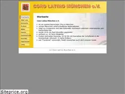 Sites similar to coro-latino-muenchen.de