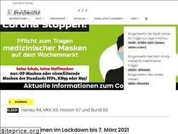 Sites similar to corona-hanau.de