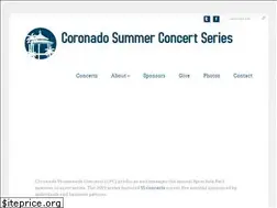Sites similar to coronadoconcert.com
