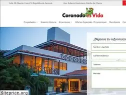 Sites similar to coronadoesvida.com